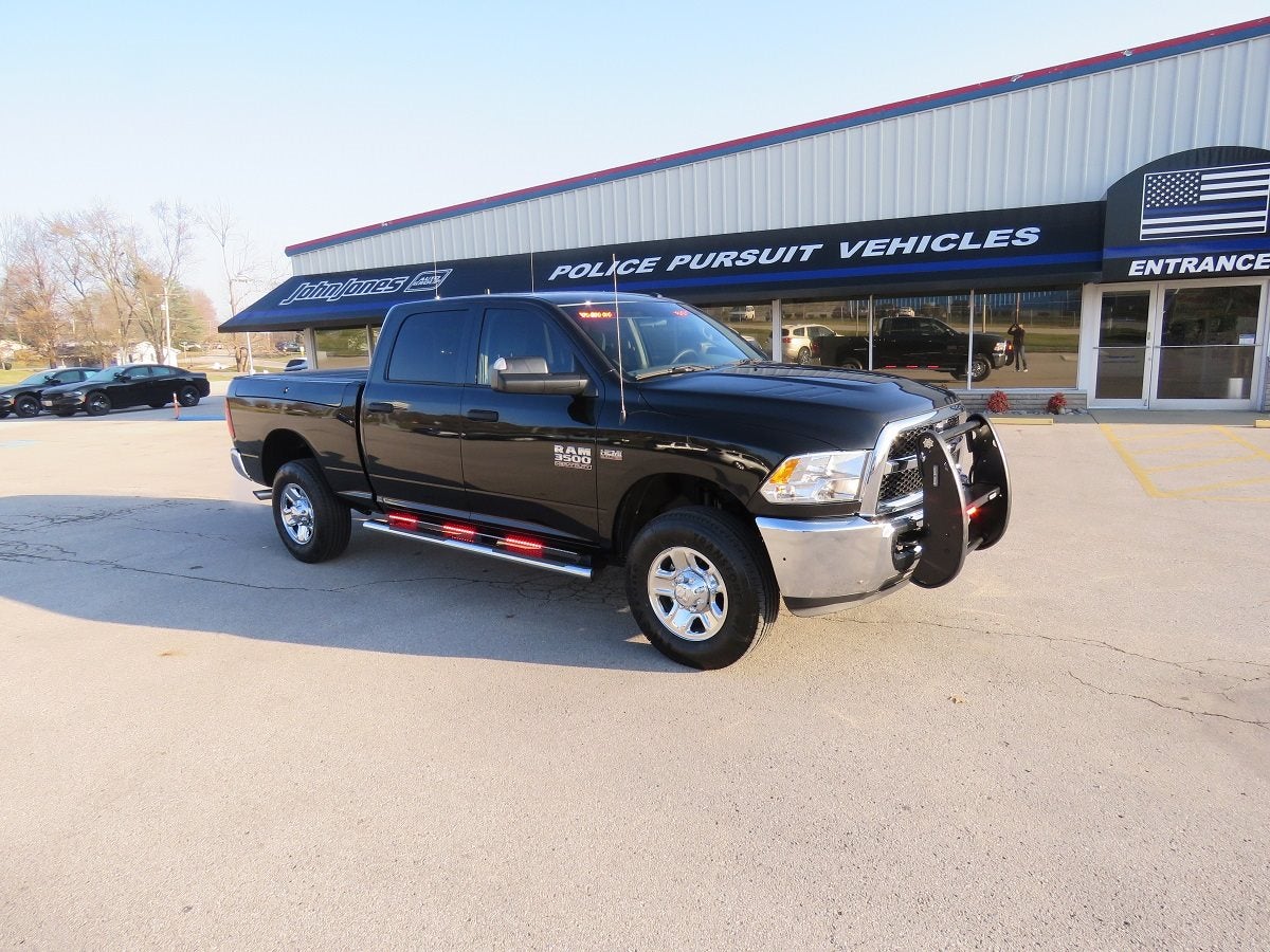 2018 Ram 3500 with Police Upfit Black Front Exterior 2